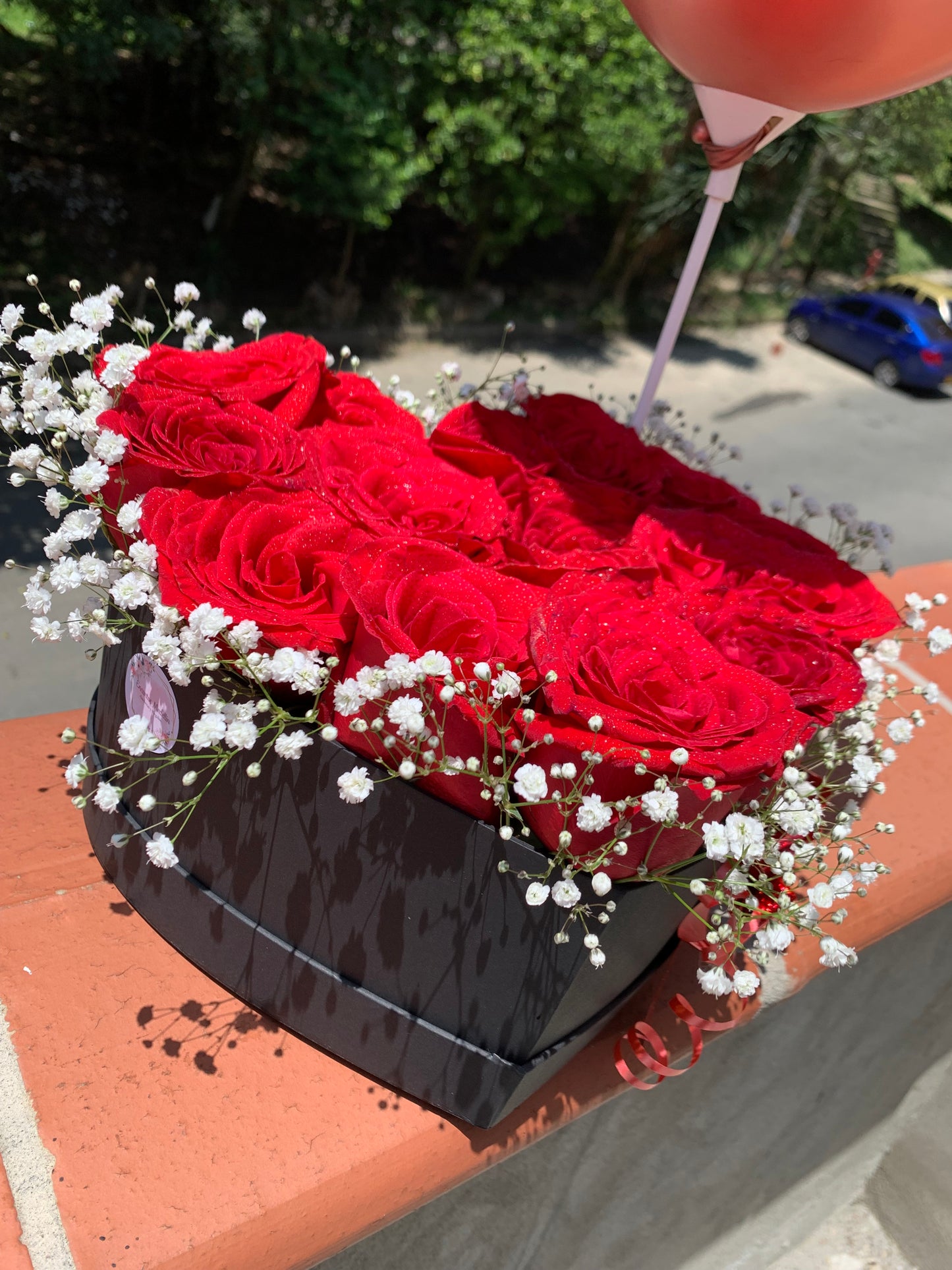 Bouquet 24 Rosas y Globo
