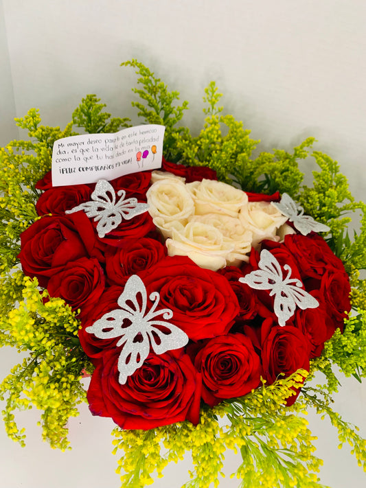 Bouquet 24 Rosas Decorado
