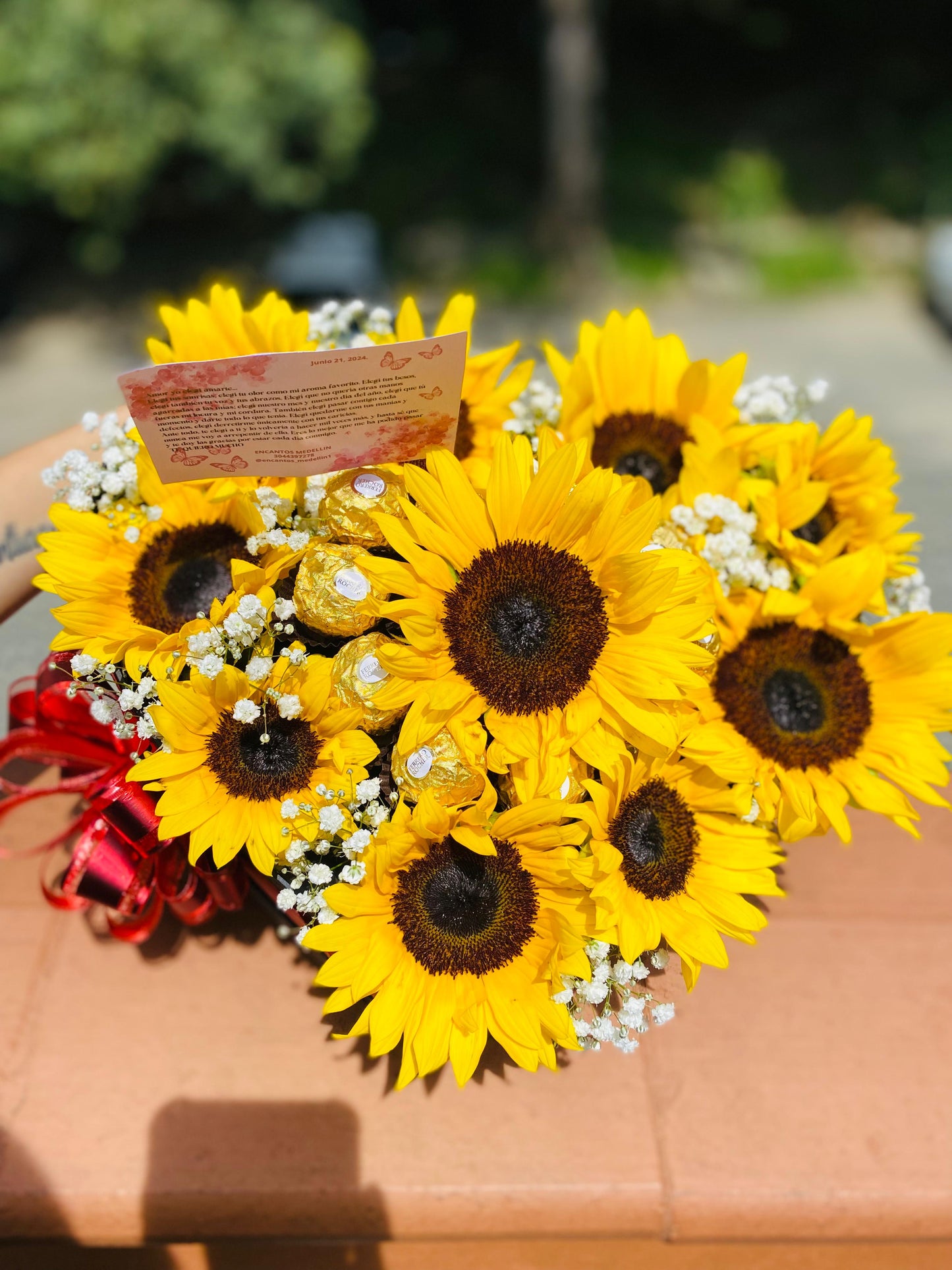 Bouquet 10 Girasoles