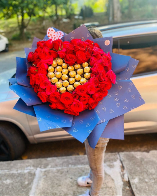 Ramos Buchón 64 Rosas - Distri Regalos