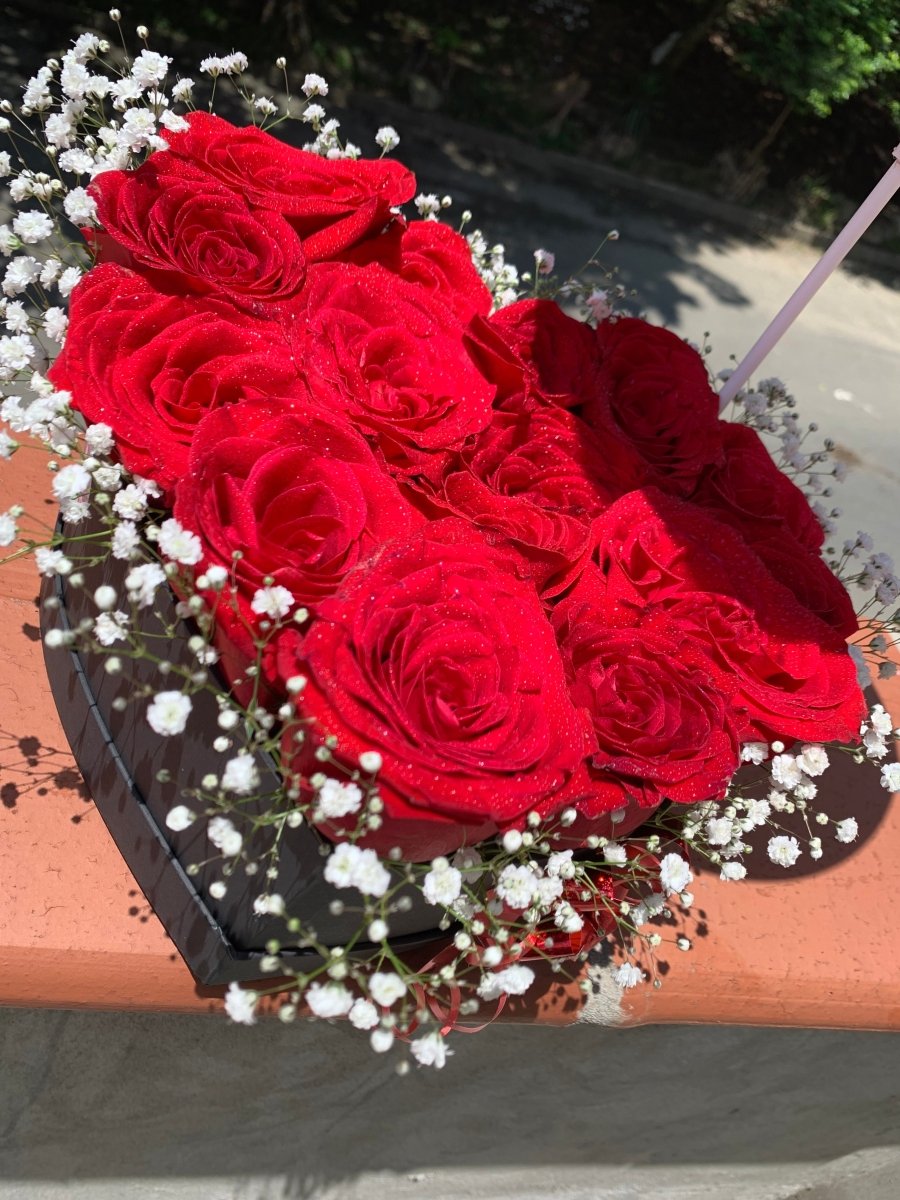 Bouquet 24 Rosas y Globo - Distri Regalos