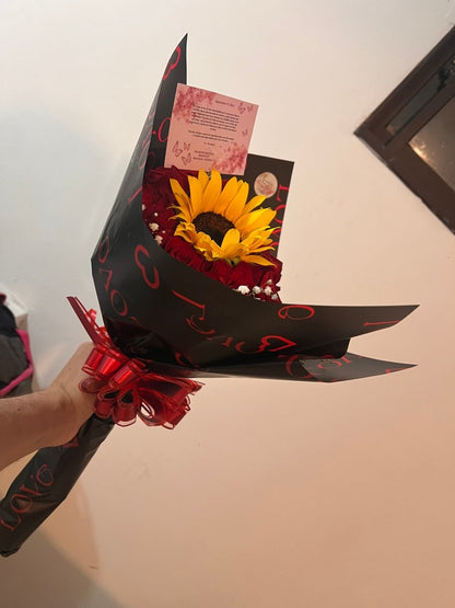 Ramo 15 rosas - Distri Regalos