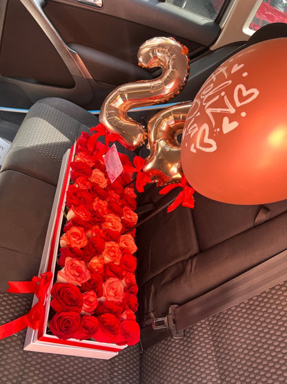 Bouquet de 50 Rosas - Distri Regalos