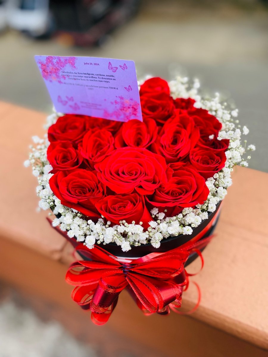 Bouquet personalizado 20 Rosas - Distri Regalos