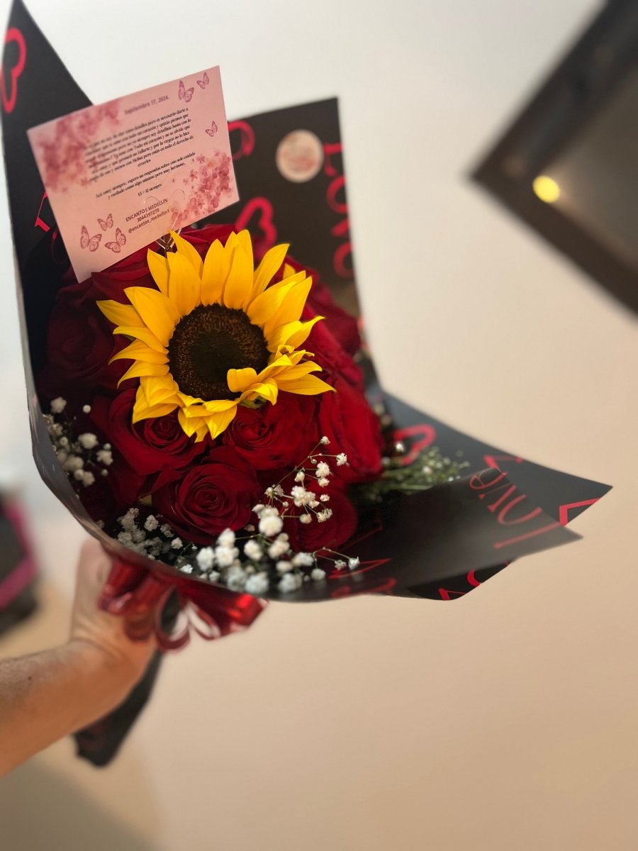 Ramo 15 rosas - Distri Regalos