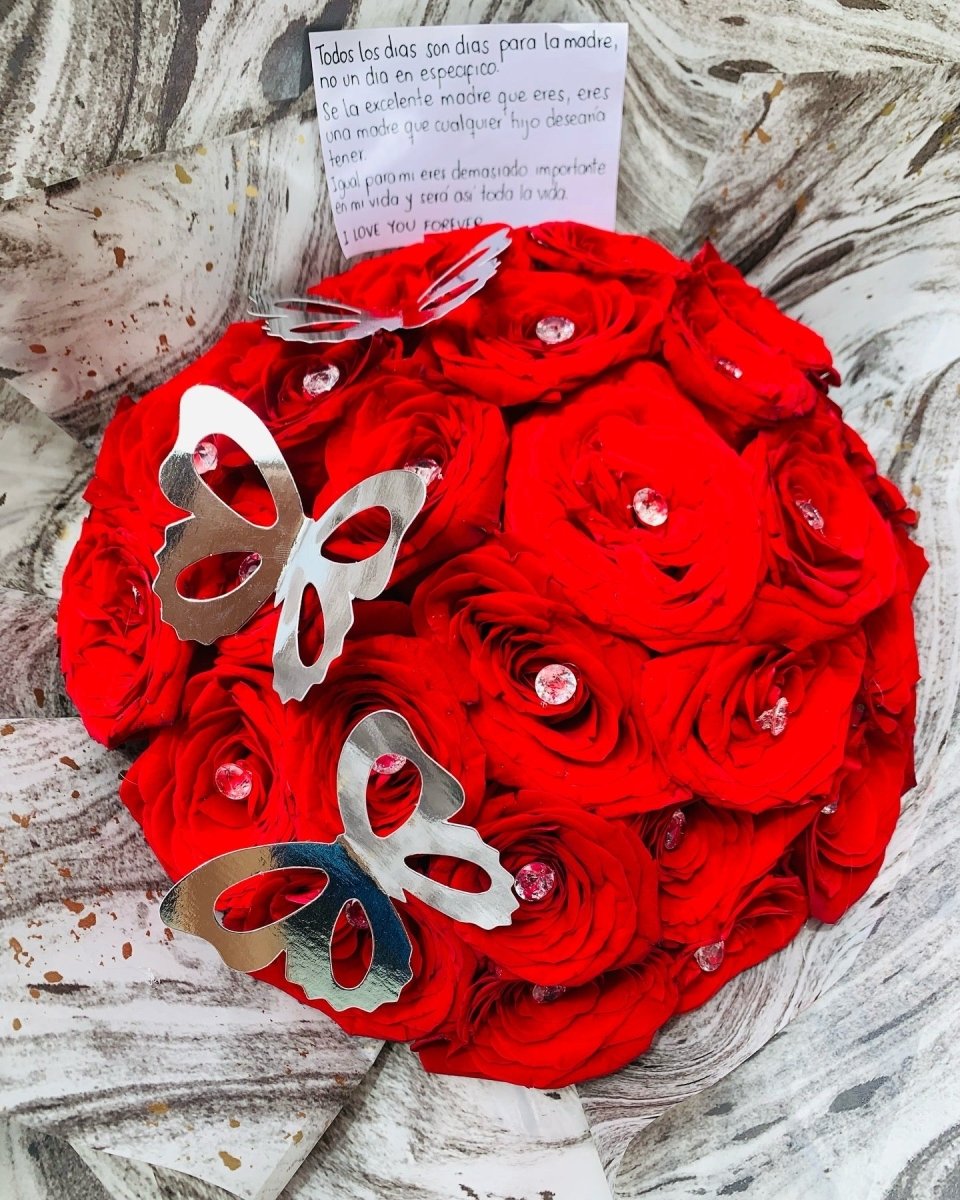 Ramo 50 rosas - Distri Regalos